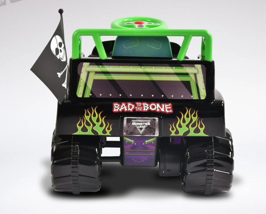 Grave Digger Toddler Ride on Monster Truck Indoor Outdoor Boys Girls Fun Jam