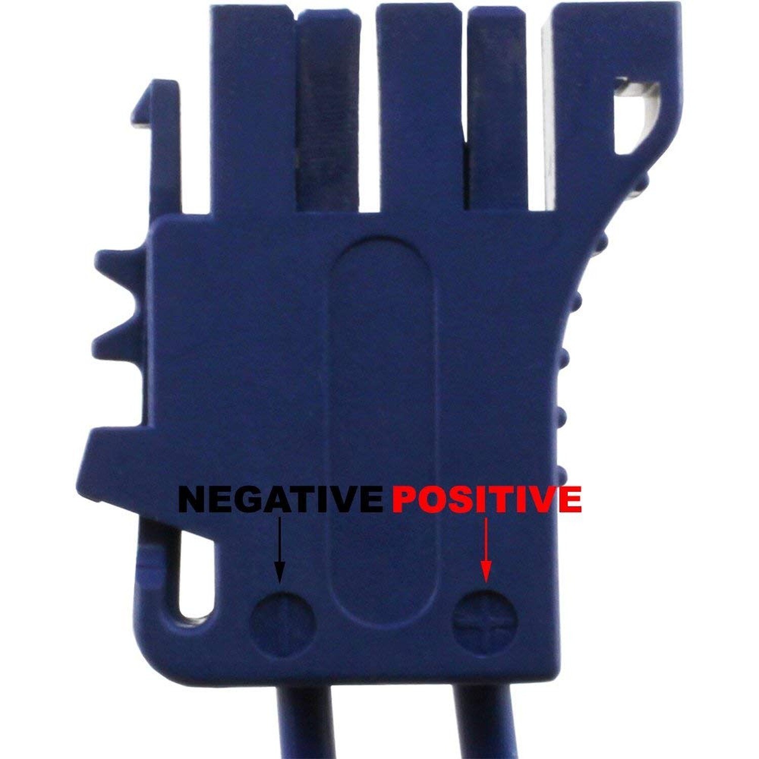 New Blue Peg Perego Battery Side Connector – 12v Gaucho, Gator, Sportsman