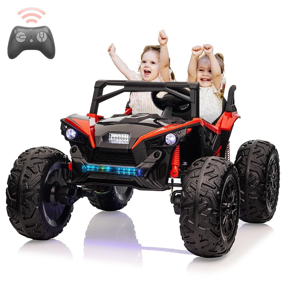 24V Ride on UTV Car Electric Toys 4WD Off-Road Quad W/Remote For Kids Gift