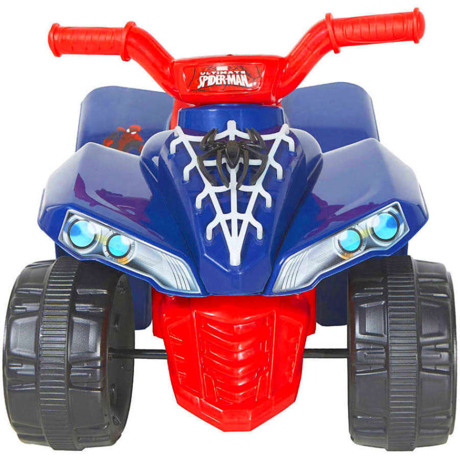 Dynacraft Spider-Man 6V Battery Powered Little Quad Kids Ride On ATV NEW!
