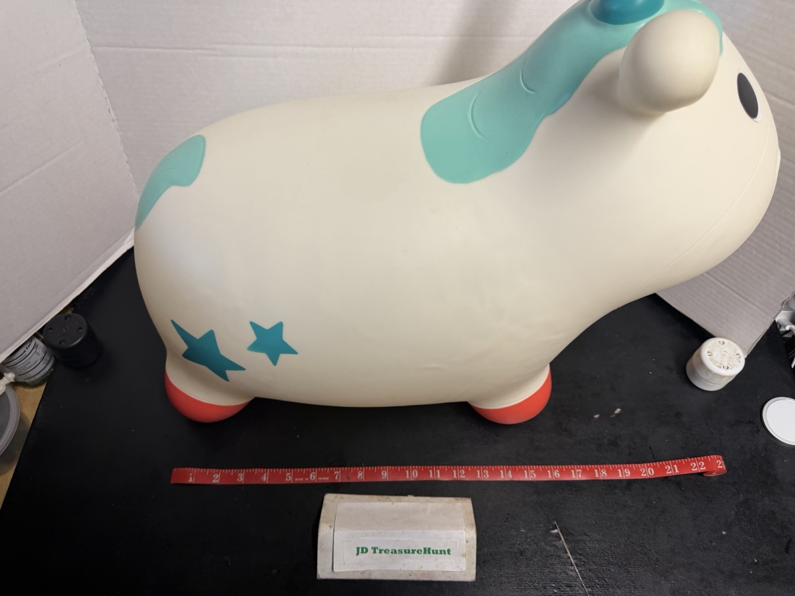 B. Toys Ride-On Unicorn Hopper The Pixie Model W/ Pump EUC 🔥🔥🔥