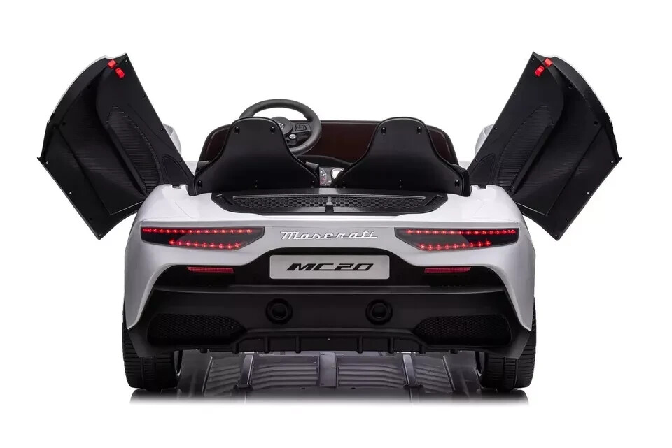 Freddo 4×4 Maserati MC20 2 Seater Ride on Car for Kids (White)