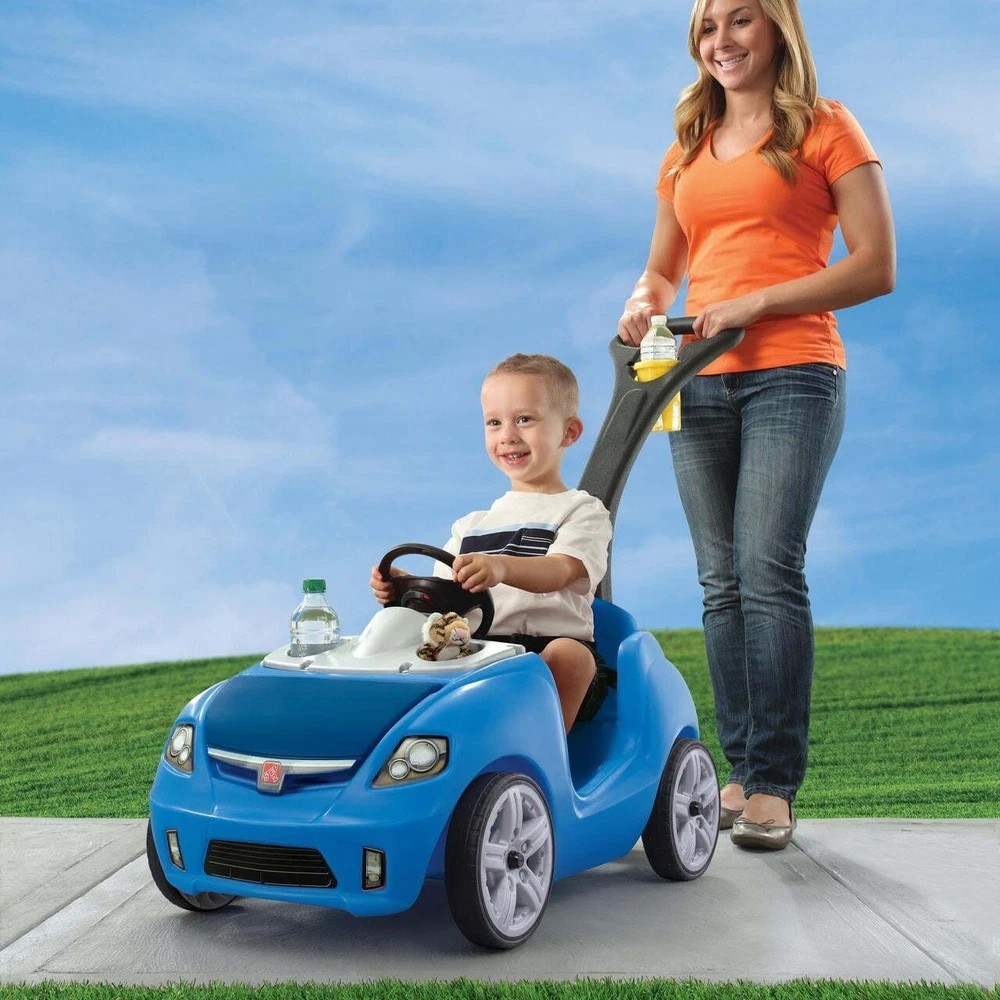 Step2 Whisper Ride II Buggy Kids Push Car, Ride On Toy, Stroller Substitute, Inc