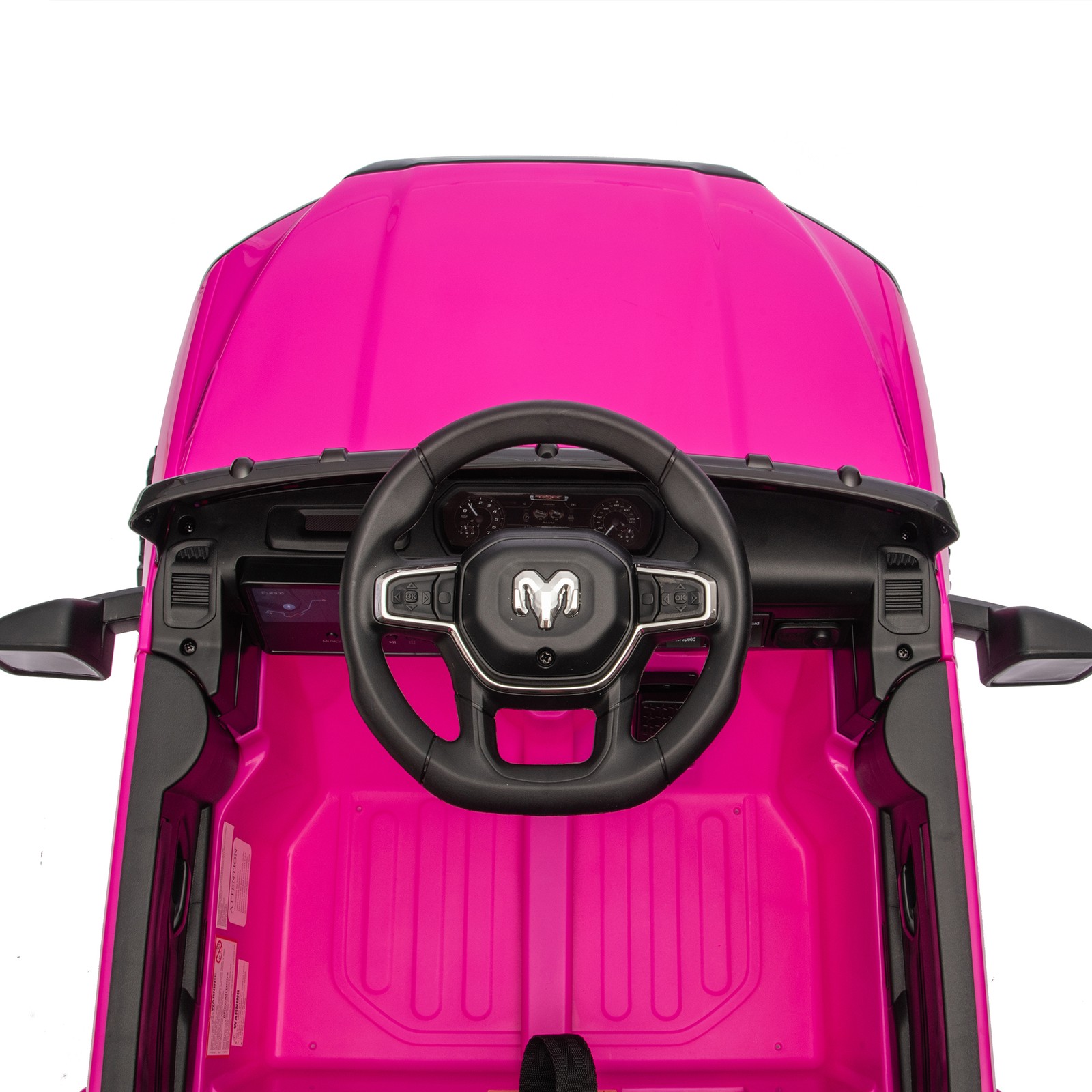 12V Kids Ride on Truck w/ Parents Control 3 Speed Adjustment LED Light
