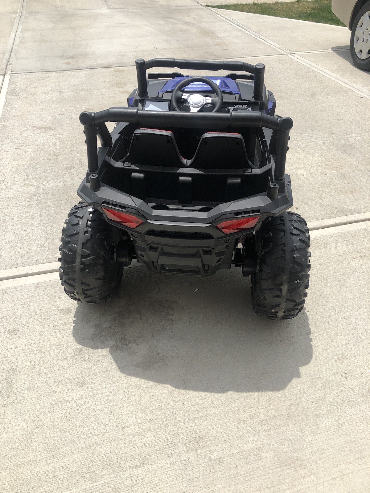 24V Kids UTV Ride on Car Electric Toys 2 Seater 4WD Off-Road 4 Wheeler Quad #