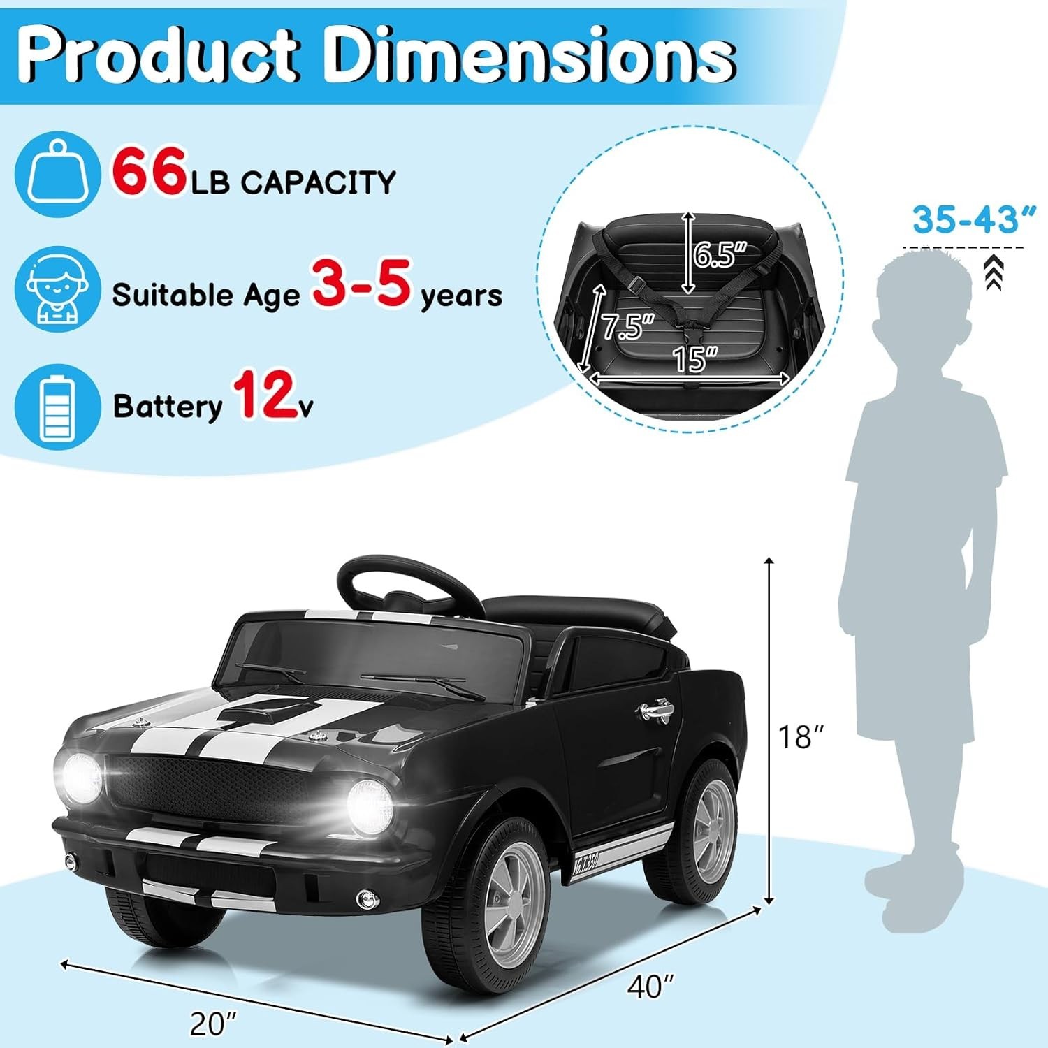 Carro Electrico Para Niños Coche Montable De Jugar Manejar Con Control Remoto..