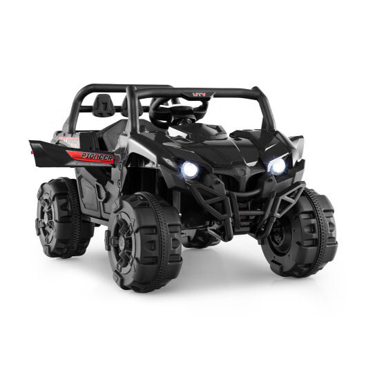 12V Battery Powered Electric Vehicle with Remote Control and 3 Speeds-Black – Co