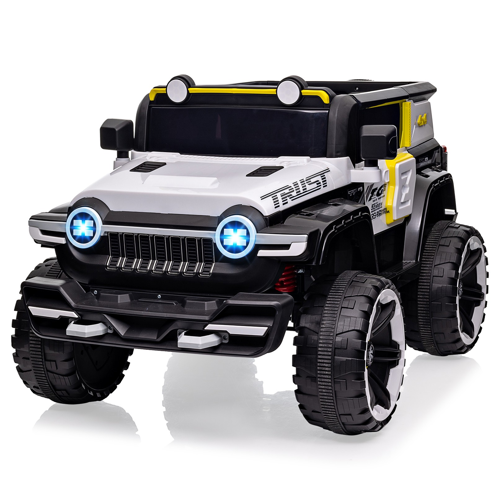 12V Kids Electric Ride on ATV Truck,Single Seat Truck for Boys & Girls Ages 3-7