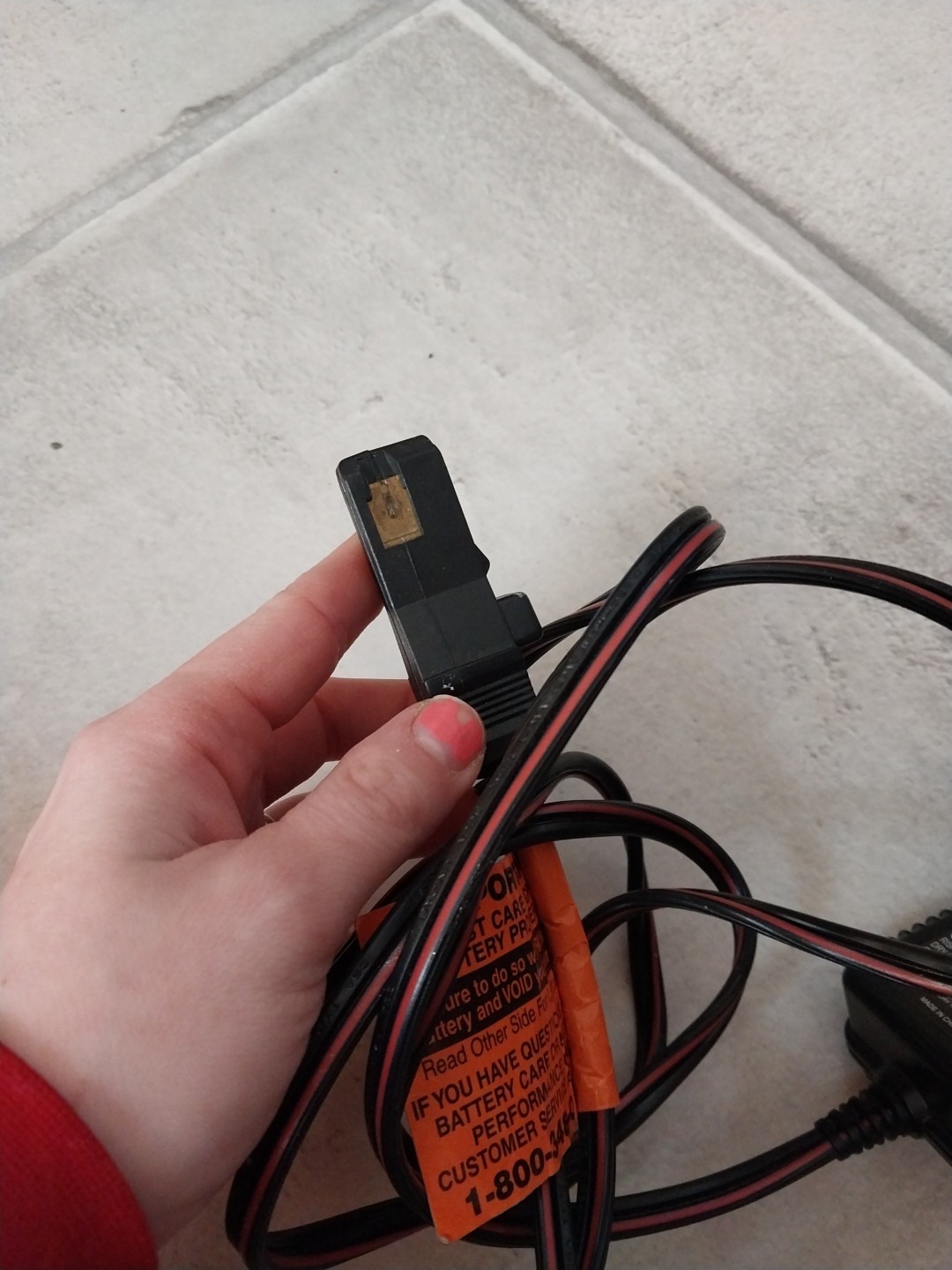 Fisher Price OEM Power Wheels 12V 1.0 AMP Battery Charger Wall Plug 00801-1781
