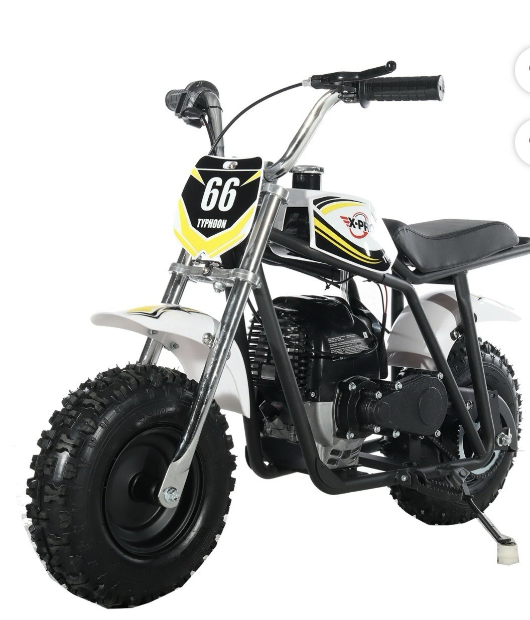X-Pro New Typhoon 40cc Gas Pit Dirt Bike 4 Stroke Mini for Kids W/ Pull Start!