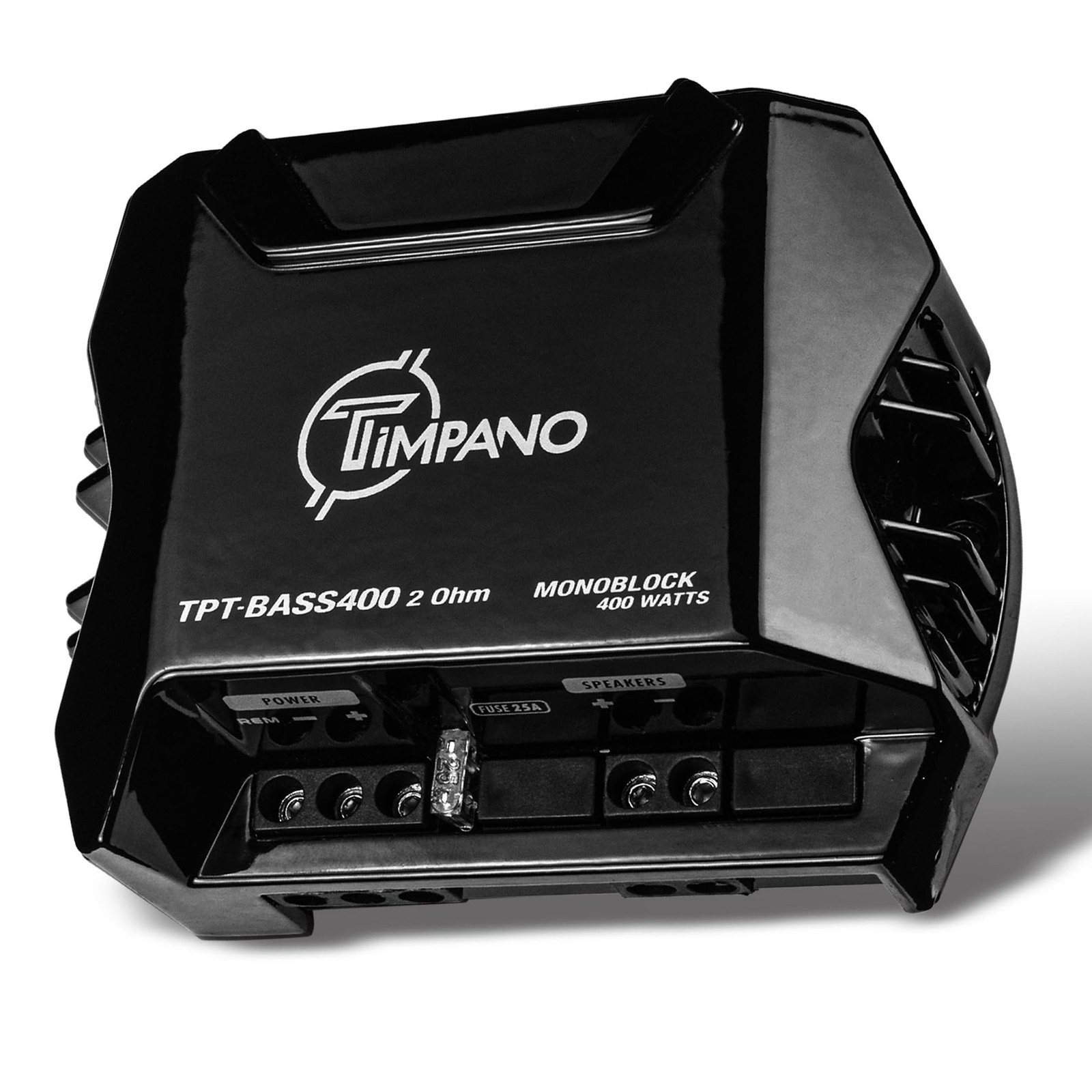 Timpano 400 Watts Mono Subwoofer Car Audio Amplifier TPT-BASS400 2 Ohm – 1