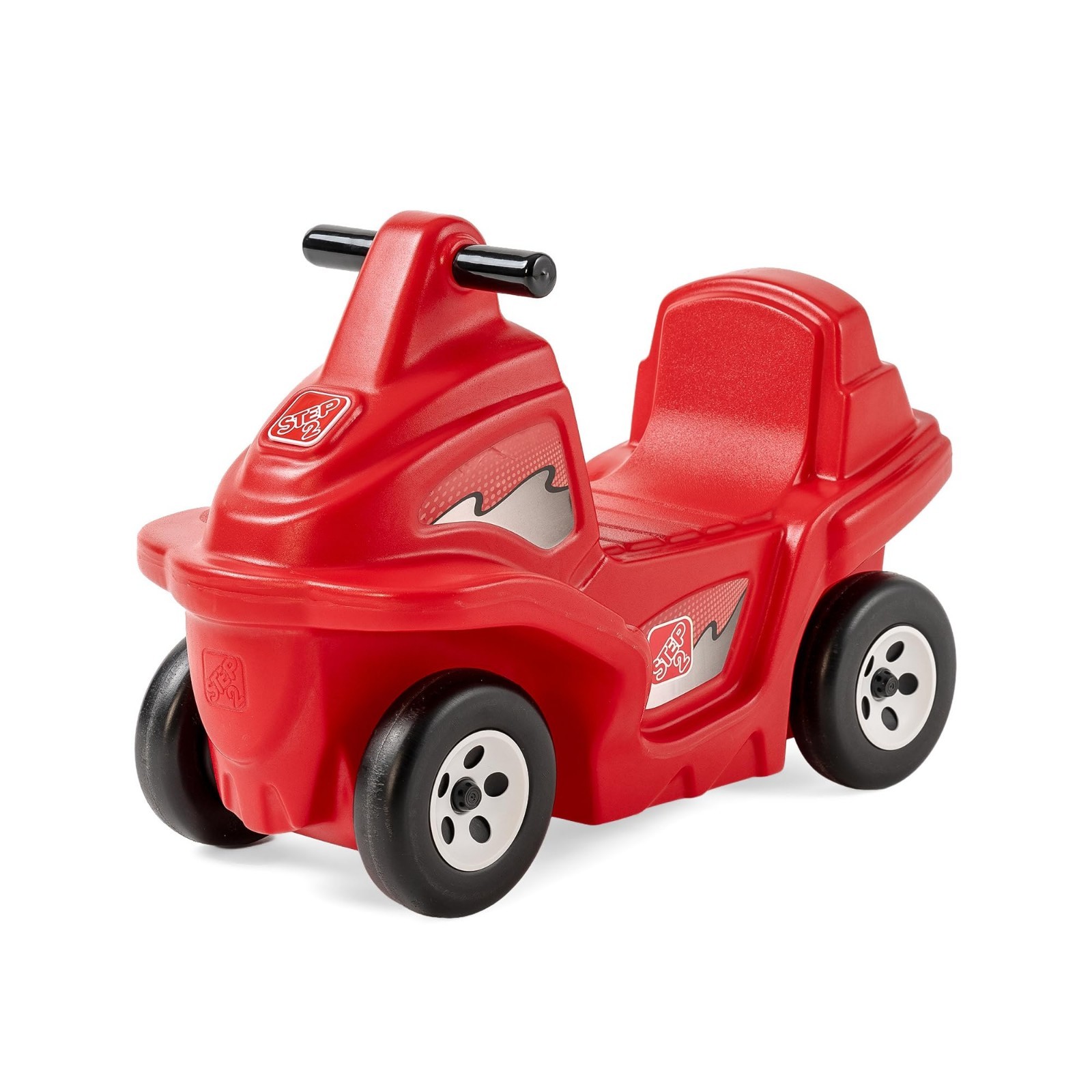 Toddler Ride-On Car with Handlebar & Footrests, Indoor/Outdoor Coaster Toy, 2+ Y