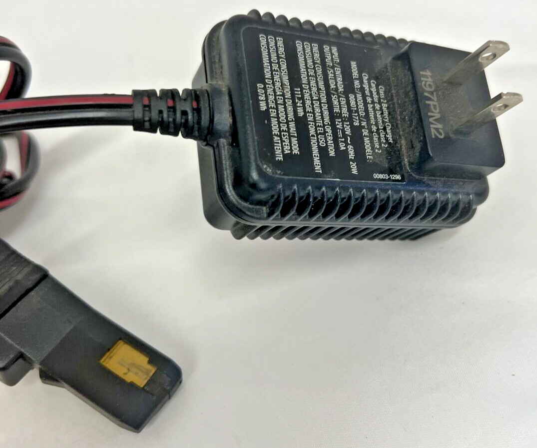 Fisher Price Power Wheels Car Battery Charger Cord Class 2 Model 00801-1778