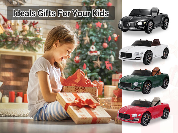 LICENSED Bentley Style Kids Electric Ride On Car Toys Gifts with Remote Control