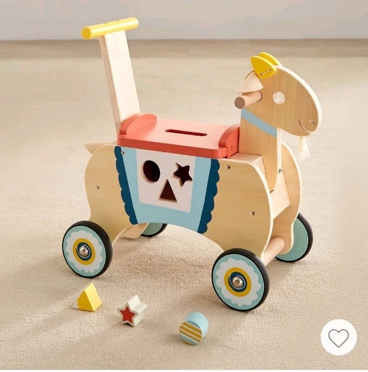 Wonder And Wise Goat Ride On With Toys For Toddler Boy Girl Gift Game Toy Play