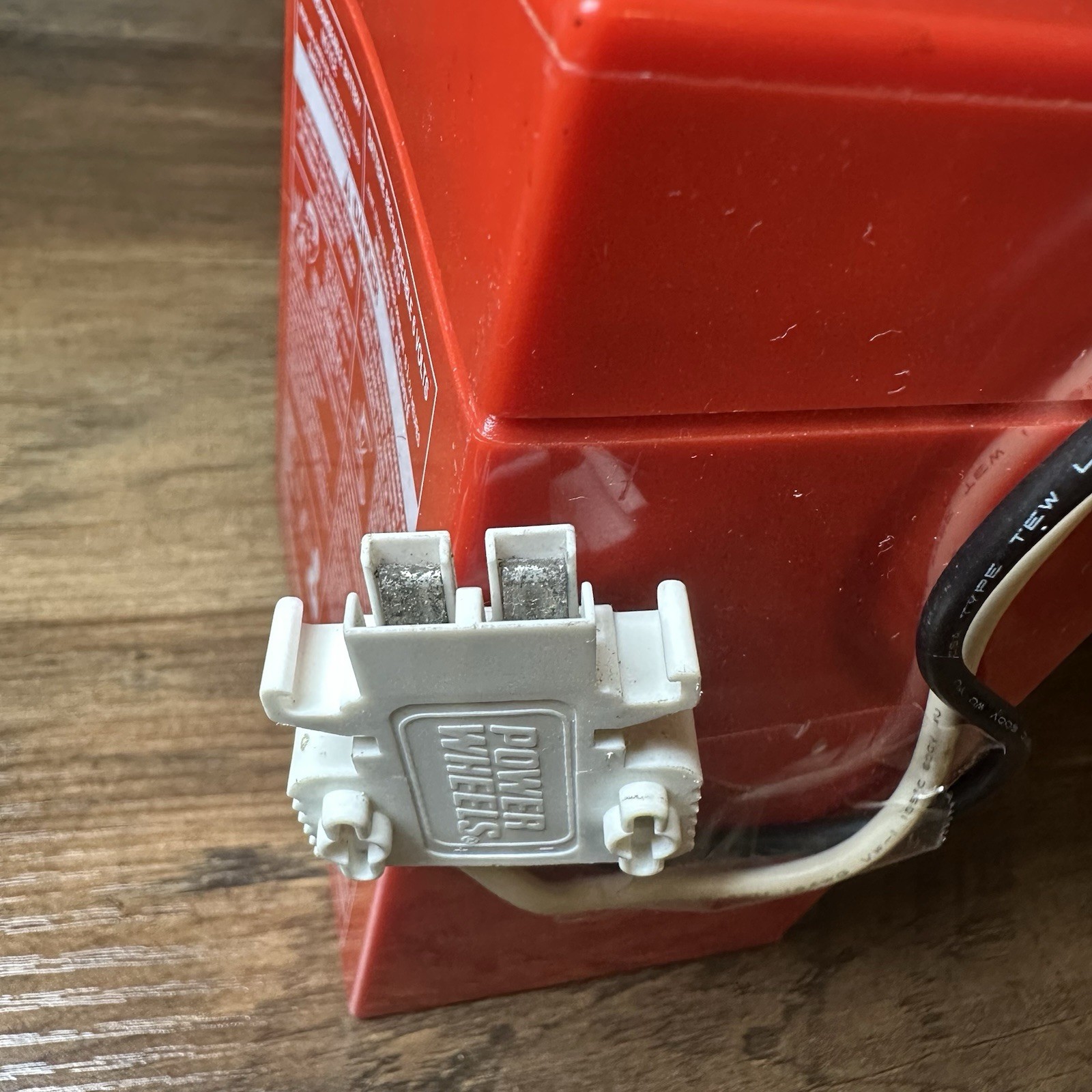 Power Wheels 6 Volt Rechargeable Battery Type H Red
