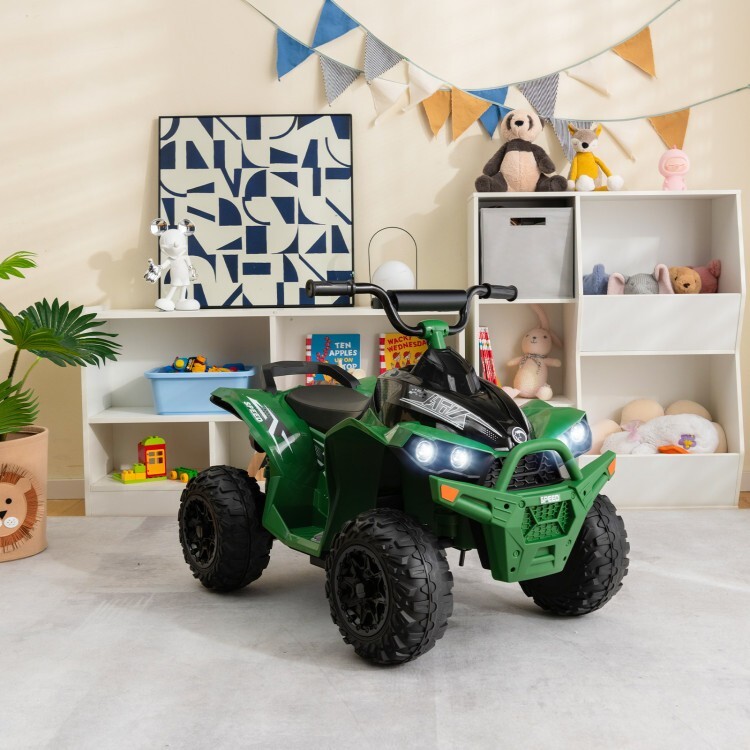 12V Rechargeable Battery Kids Ride On ATV w/High/Low Speed and Comfortable Seat