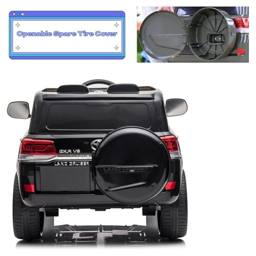 Kids Electric Ride on SUV Car, 12V Battery Powered Truck Licensed Toyota Vehicle