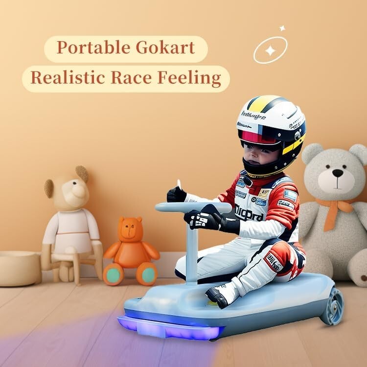 Kids Clean Car – electric cleaning GOKART from official EU distributor, BESTSELL