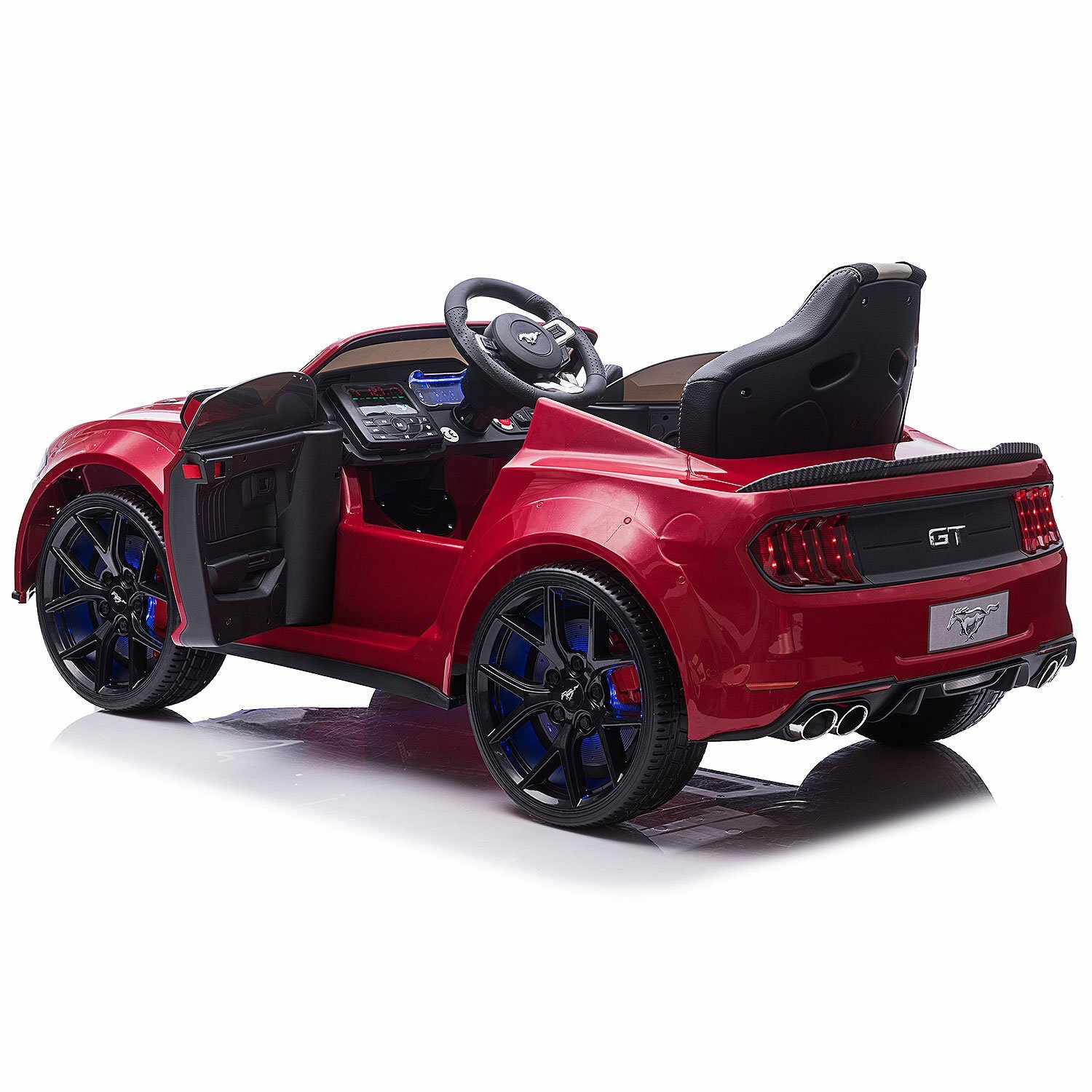 24V KIDS BOYS RIDE ON FORD MUSTANG GT CUSTOM EDITION CAR,TWO POWERFUL MOTORS+R/C