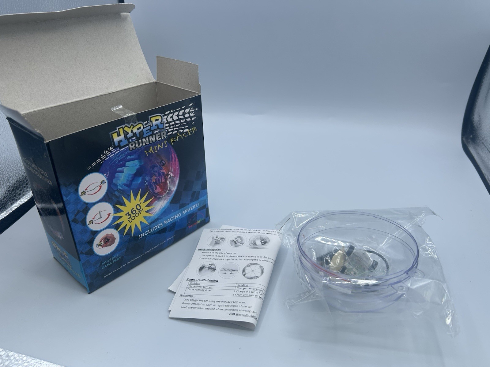 Hyper Runner – Mini. Micro Racer With High-Speed Stunts & LED Fun Lights