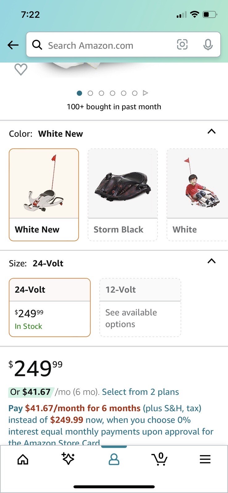 Rollplay 24V Nighthawk NexGen Powered Ride-On – White