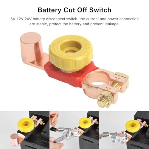 Automotive Replacement Battery Disconnect Switch 6V 12V 24V Battery Disconnect
