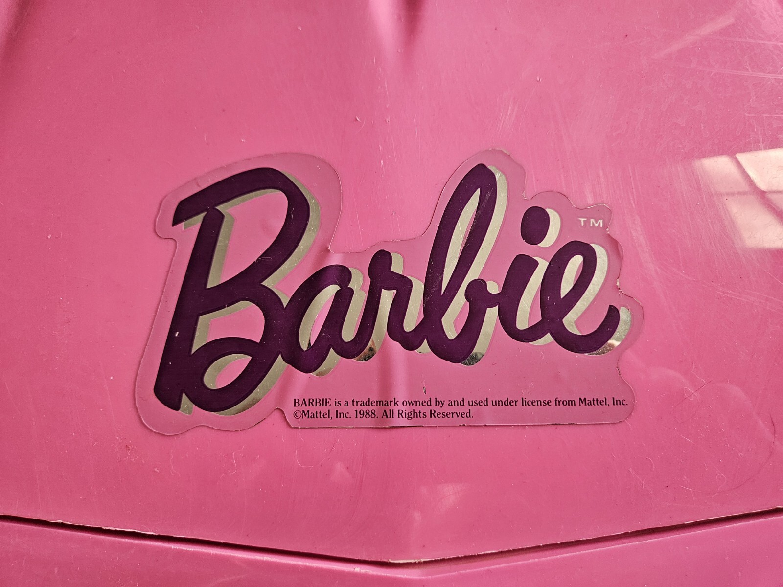 Barbie Corvette 1990 Vintage Power Wheels