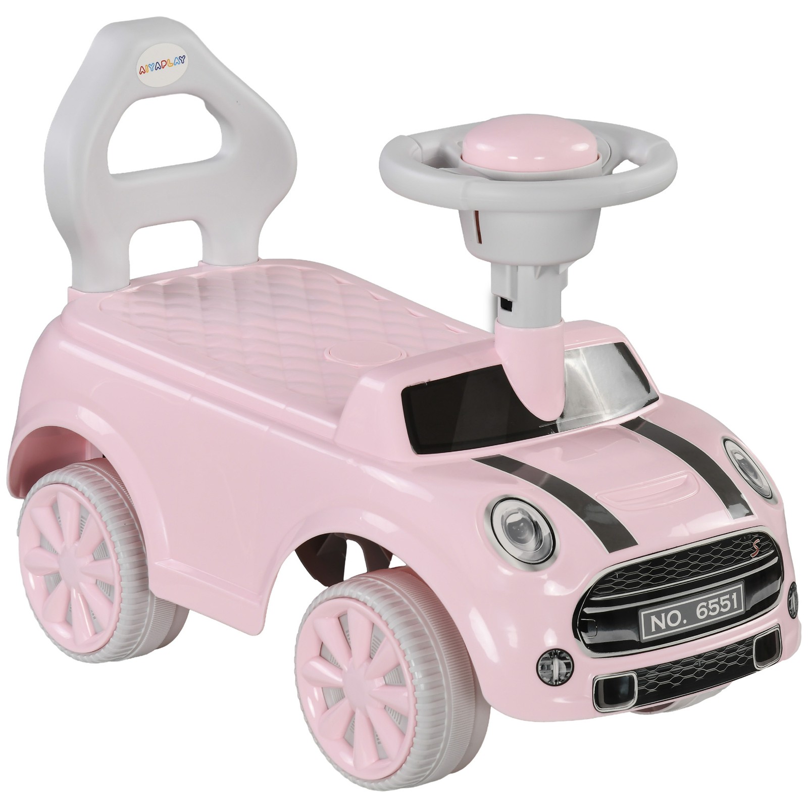 Toddler Ride on Toy, Foot to Floor Sliding Car, Pink