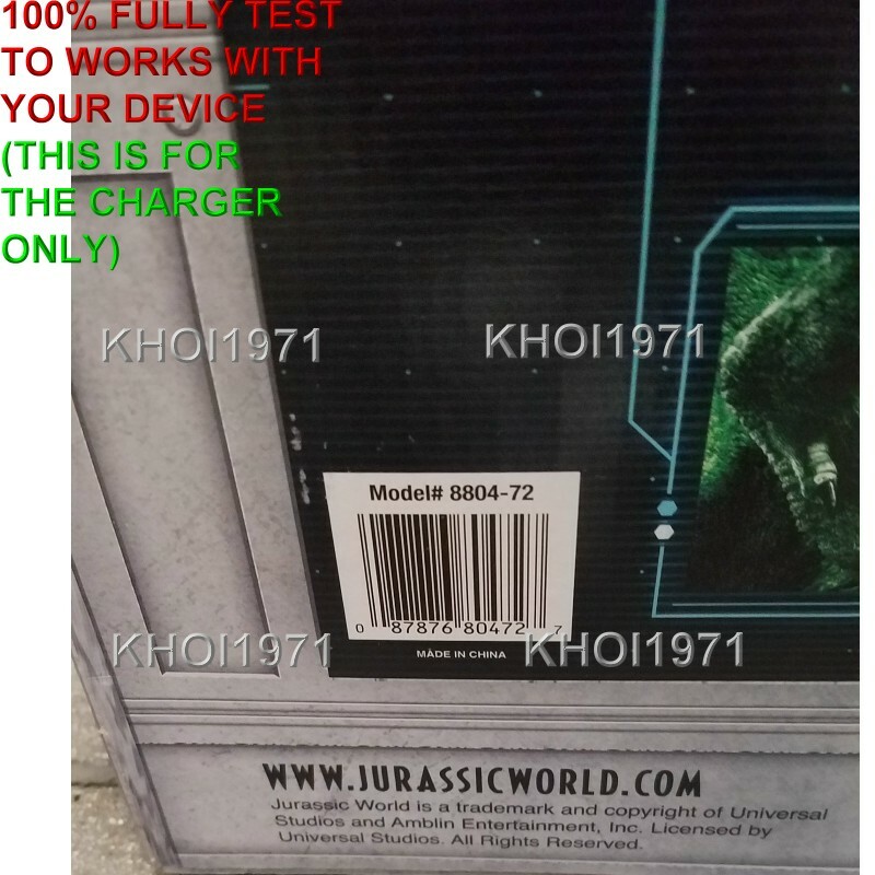 WALL charger AC adapter for 8804-72 Dynacraft Jurassic World Fallen Kingdom QUAD