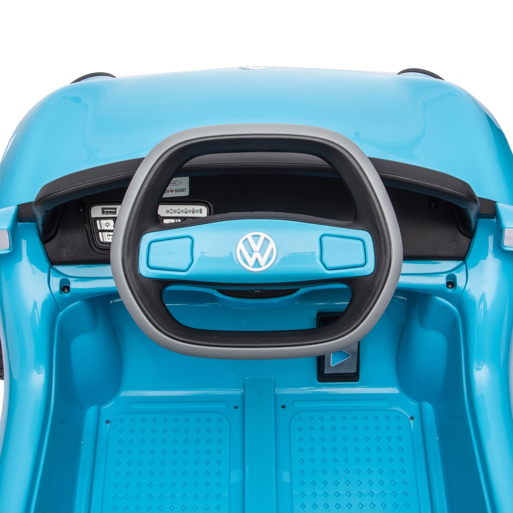 Ride-On Electric Car for Kids w/ RC, Music, Headlights – Ages 3-5