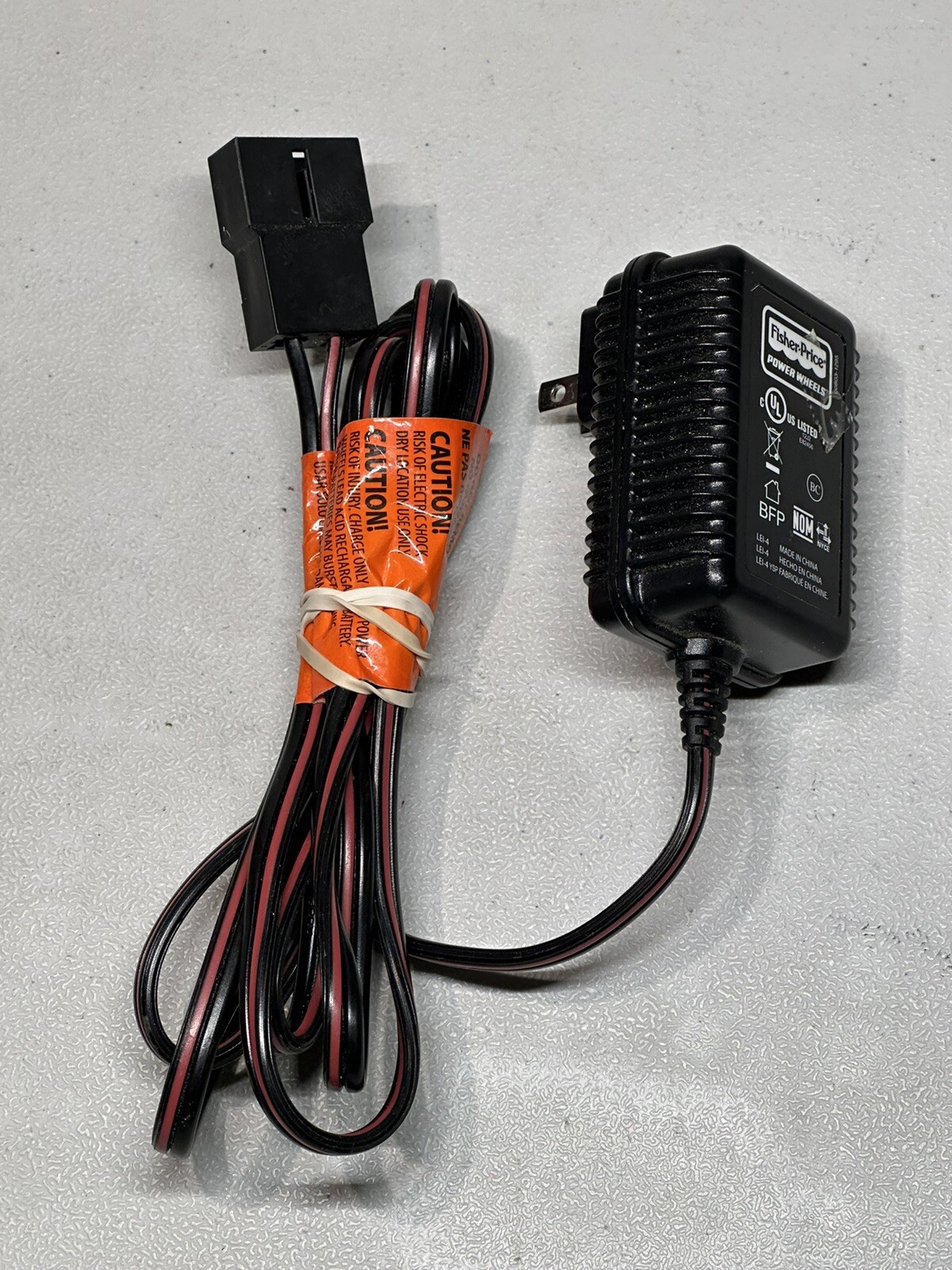 Genuine Power Wheels 00801-1781 Blue 6v Battery Charger 6 Volt B1