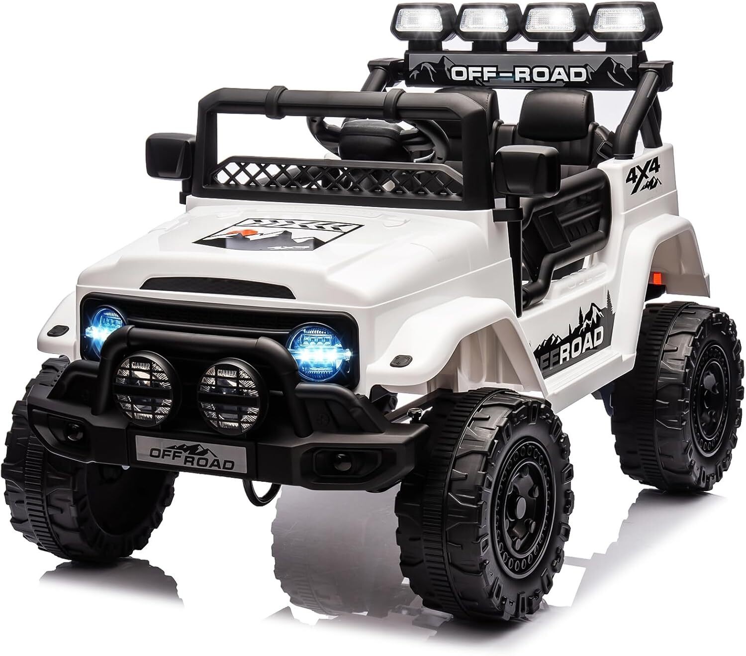 12V Electric Ride On Truck Car Toys w/Remote Control 3 Speed Music for Kids Xmas