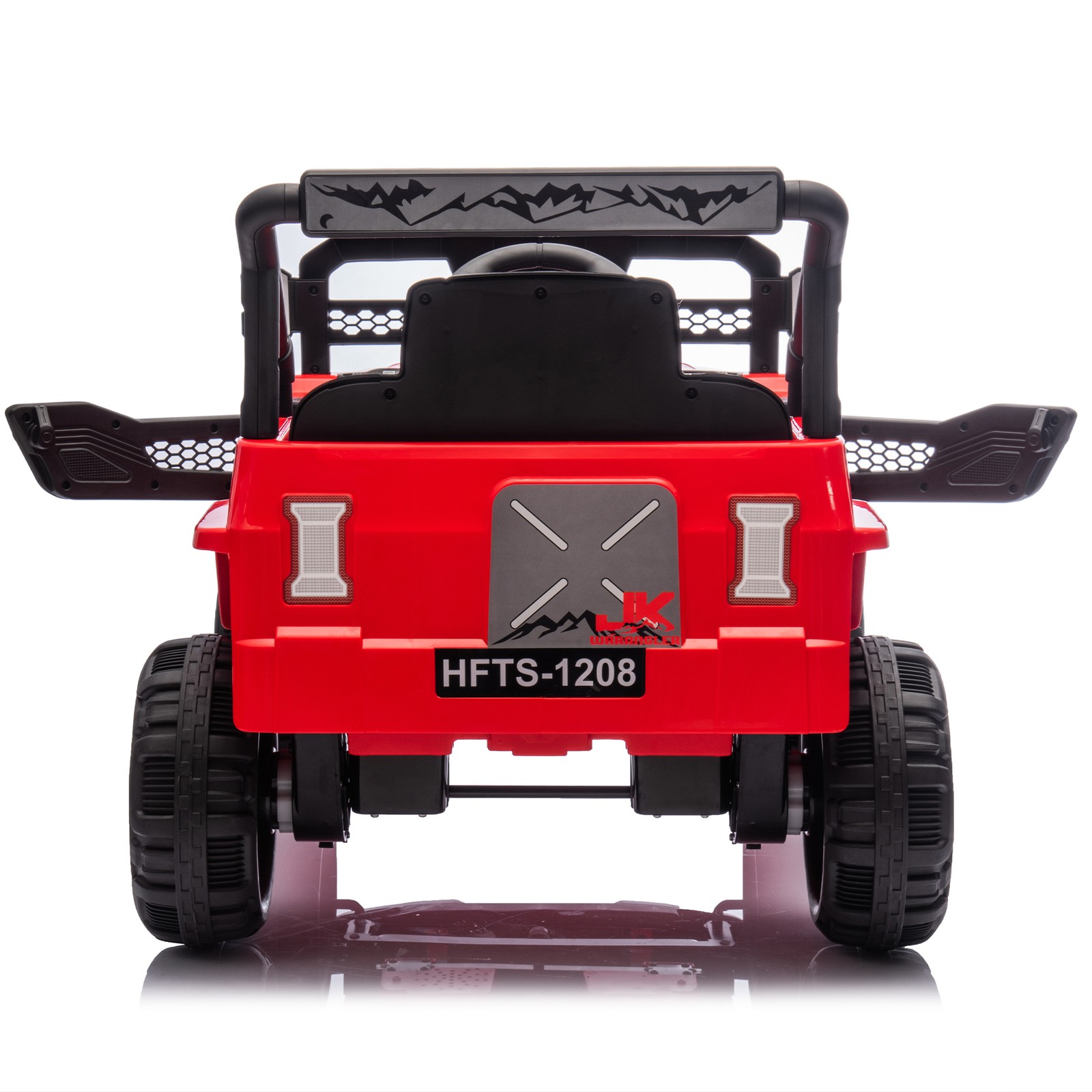 12V Kids Ride On Electric Truck Car Early education function kids aged 1-4 Red