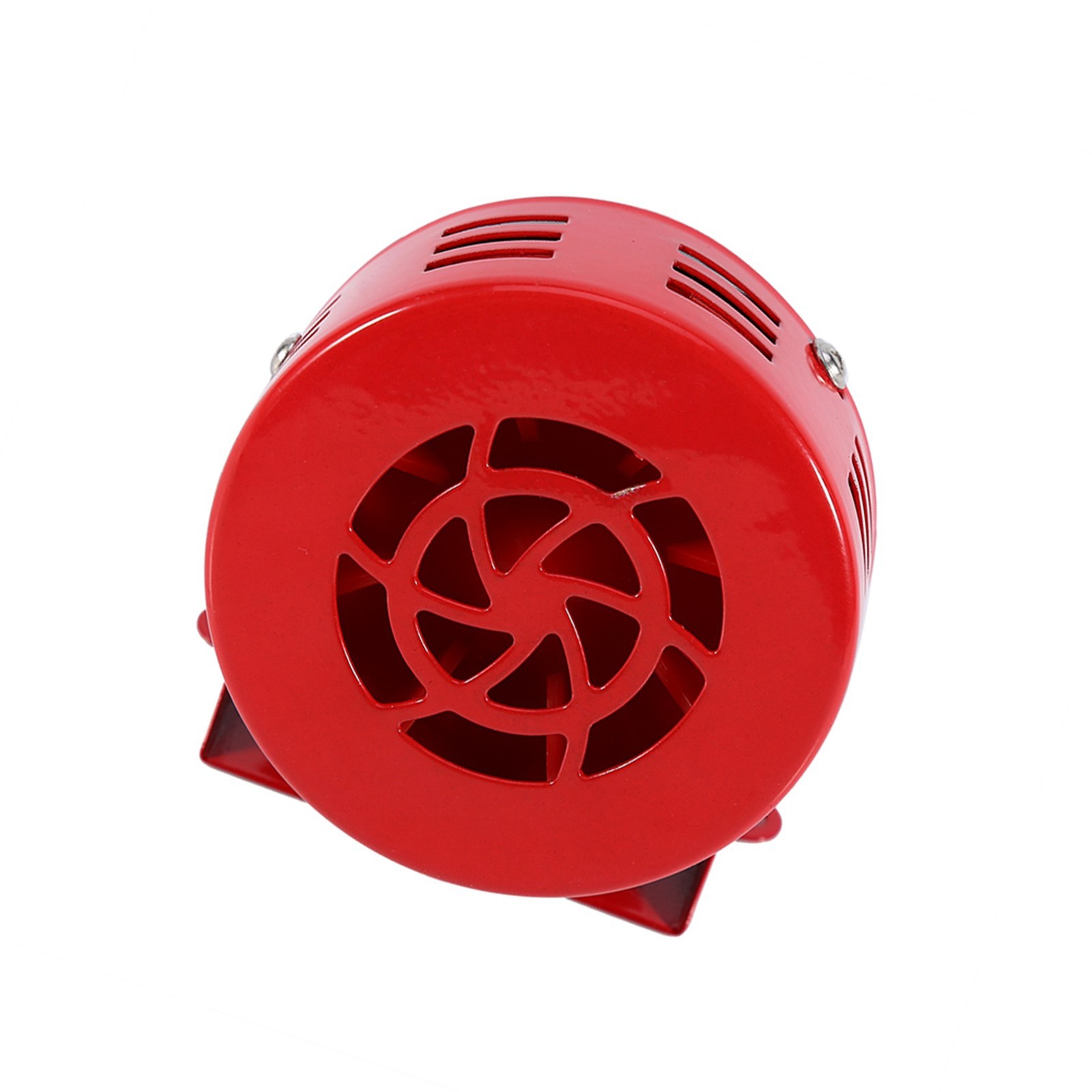 110 DB Durable Electric Motor Siren For Car Truck Motorcycle Compact Red Ai NZAD