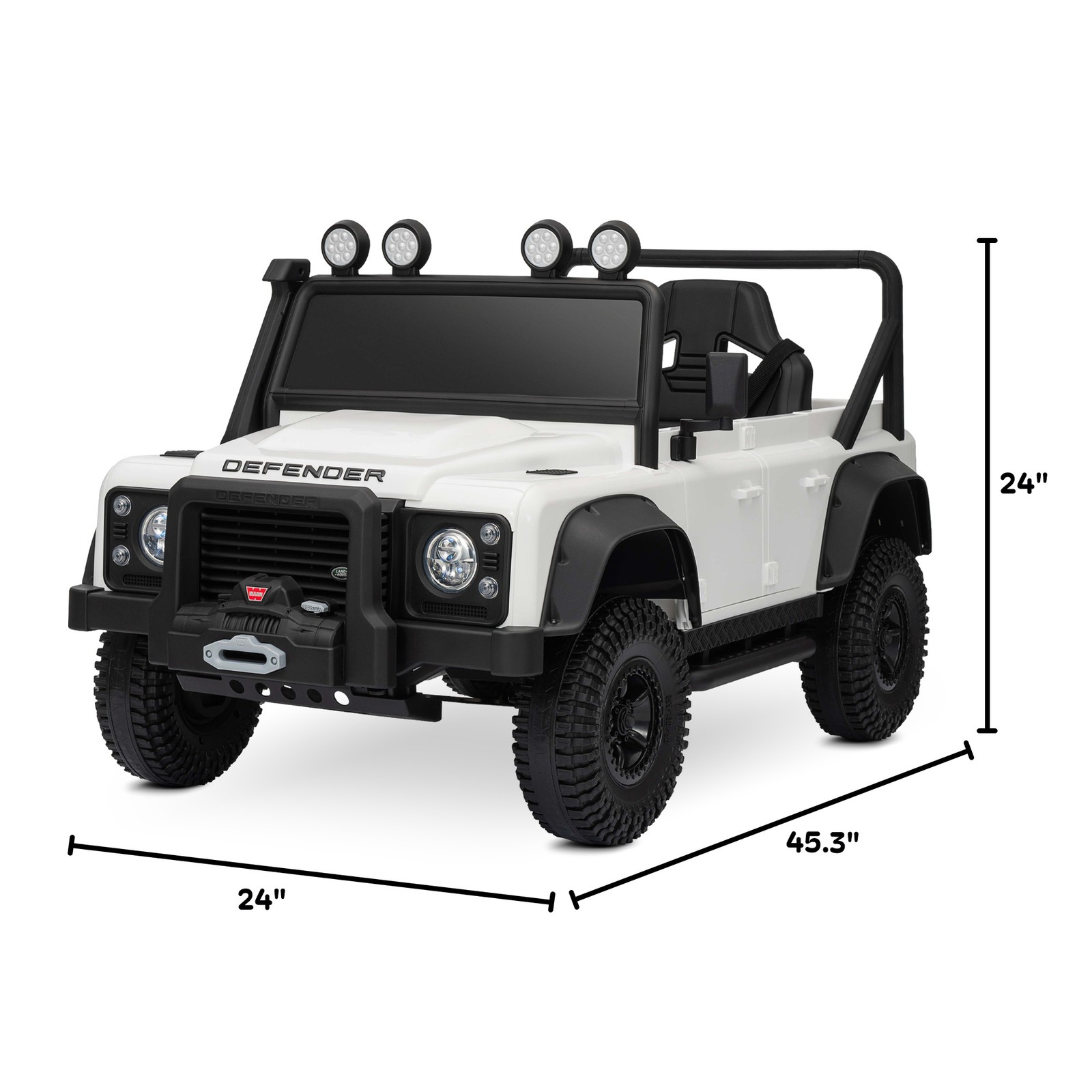 Kidzone 12V Electric Ride On Car SUV Toy w/Remote Control