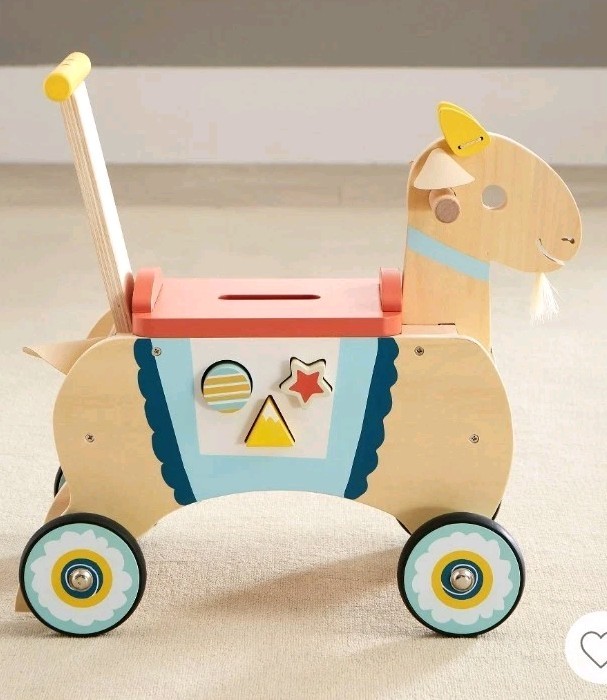 Wonder And Wise Goat Ride On With Toys For Toddler Boy Girl Gift Game Toy Play