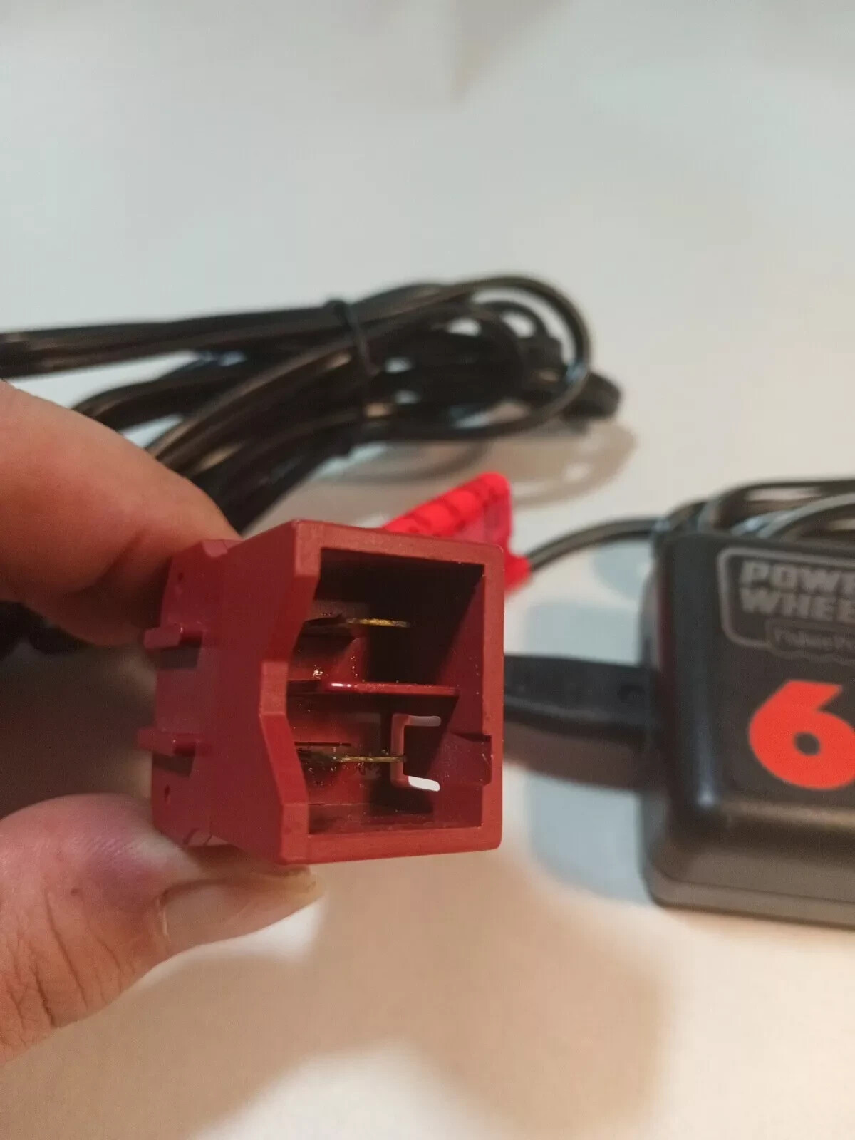POWER WHEELS FISHER PRICE 6 VOLT QUICK BATTERY 6V FAST CHARGER CAR 00801-1484