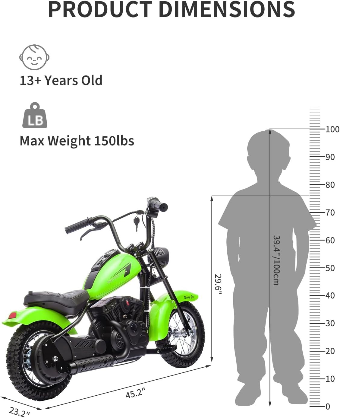 24V Electric Dirt Bike for Teens,250w Brushed Electric Motorcycle, Up to 14MPH