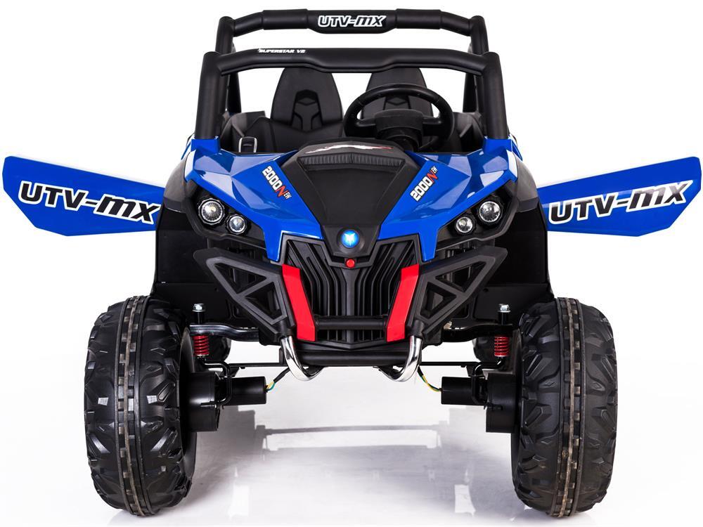 Electric UTV Kids Ride On 12V Battery Powered 4WD Utility Vehicle 2-Seater Car