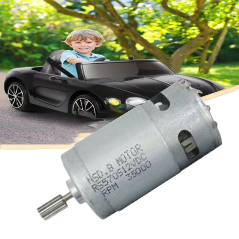 Electric Motor Gearbox For Kids Electric Ride On Toys Car Parts 12V65W/35000RPM