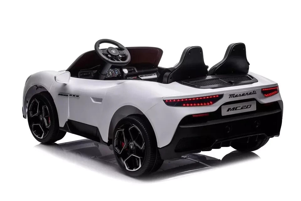 Freddo 4×4 Maserati MC20 2 Seater Ride on Car for Kids (White)