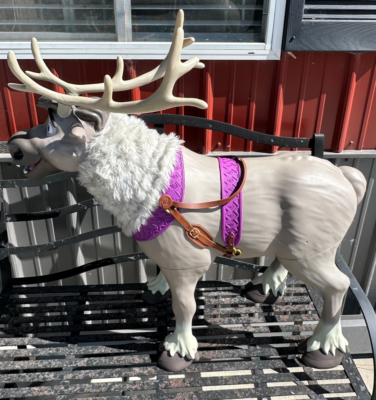 Disney Frozen 2 Playdate Sven Ride On Reindeer Child Size Toy with Sounds Tested