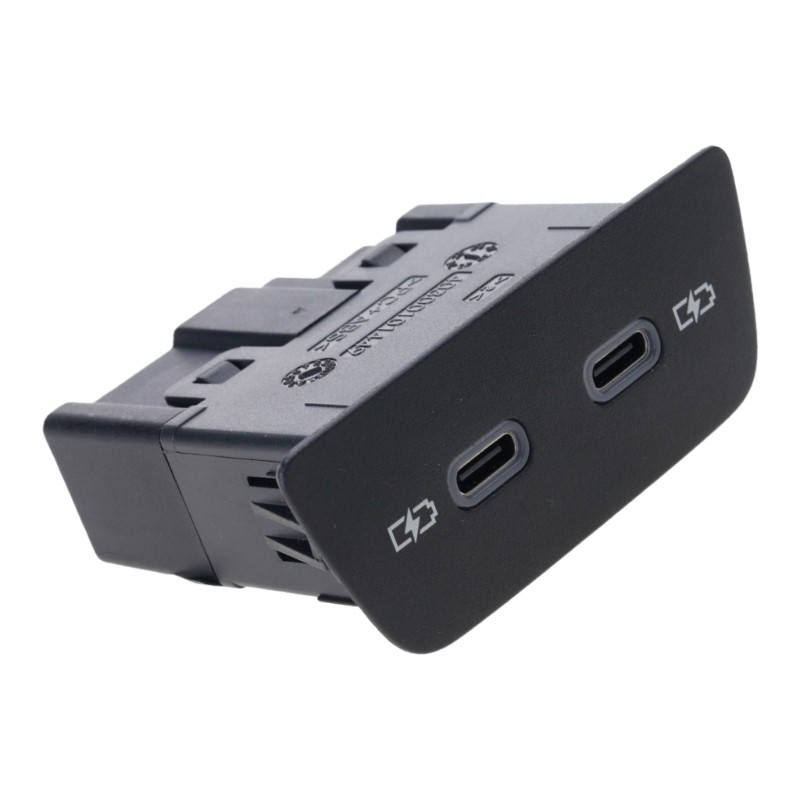 3G5035718A Double Type C Car Charging Port Interface Automotive Accessories