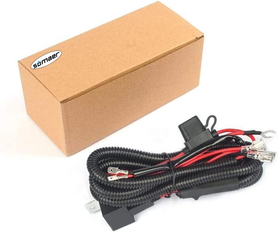 12V Horn Wiring Harness Relay Kit for Car Truck Grille Mount Blast Tone Horns…