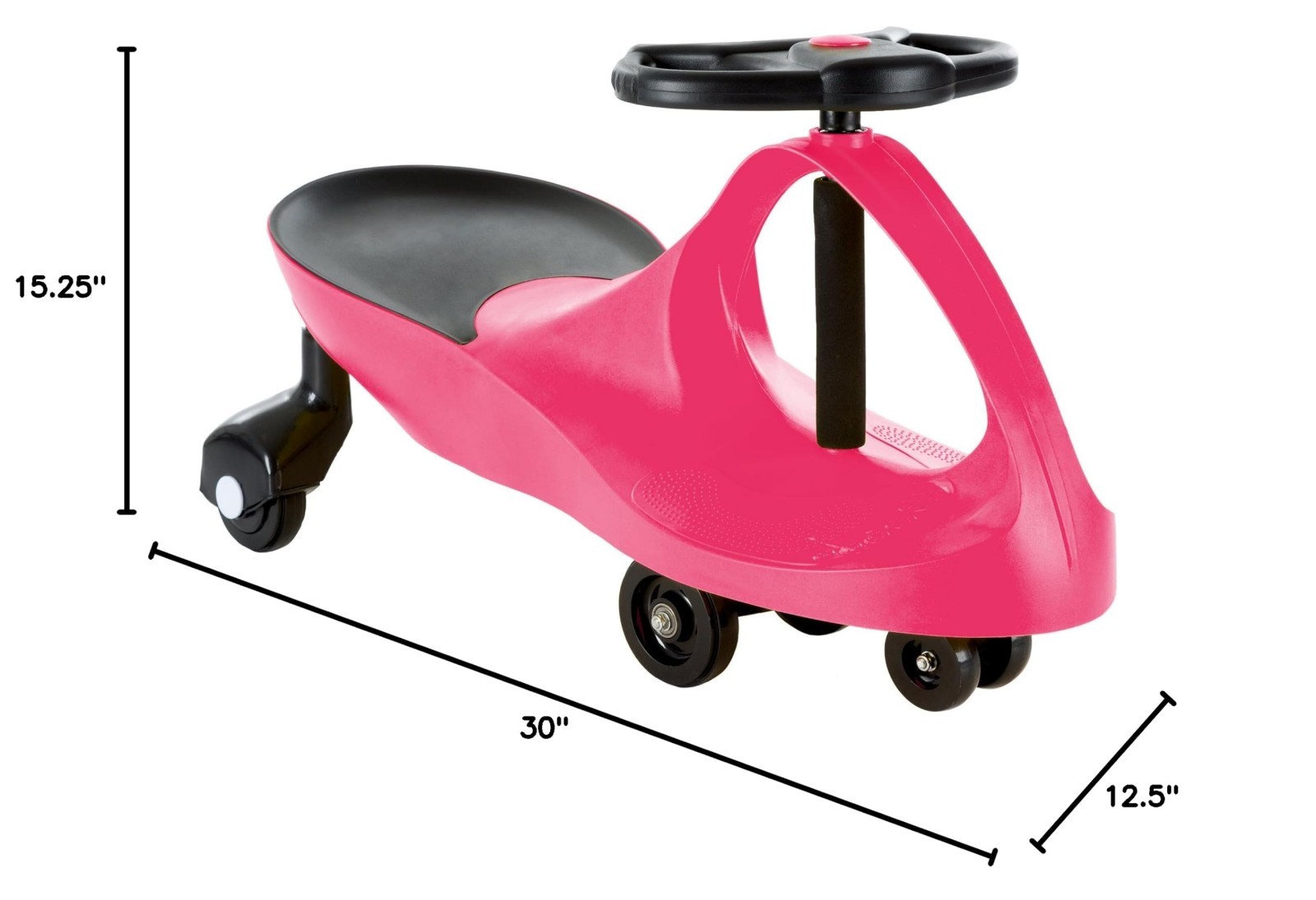 Wiggle Car Ride-On Toy for Kids 3+ – No Batteries, Gears or Pedals – Outdoor Fun
