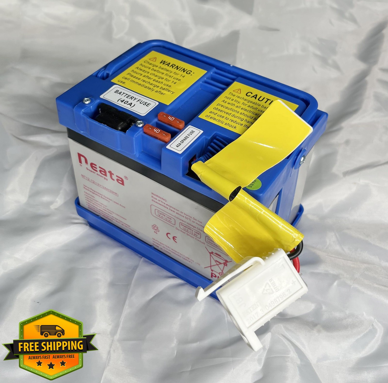 SHARIVVY 12 Volt Battery for Ride On Toys