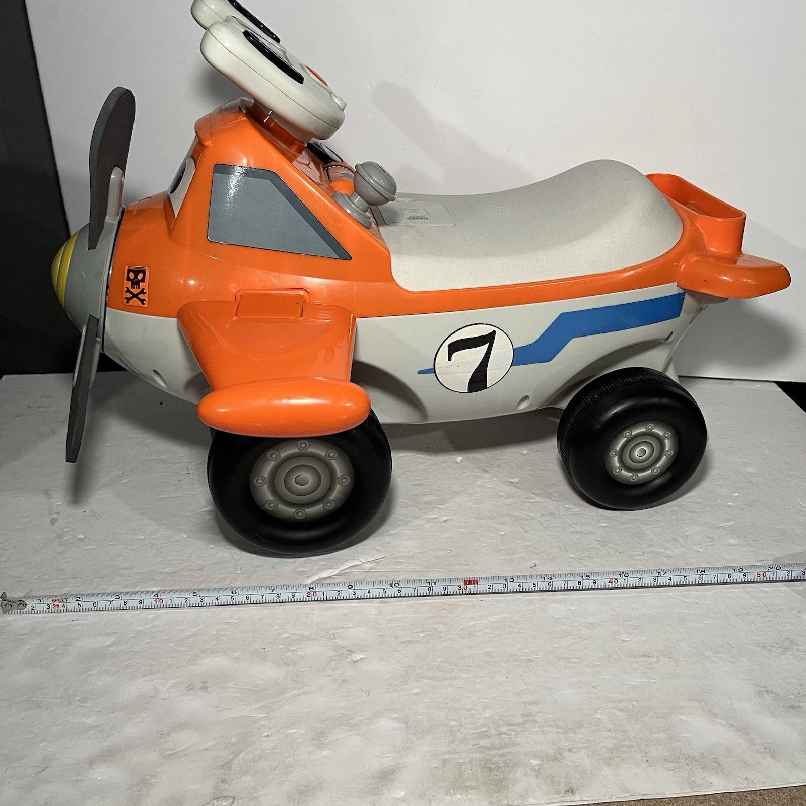 Kiddieland Disney Planes Fire & Rescue Ride On Toy Dusty Crophopper Toddler