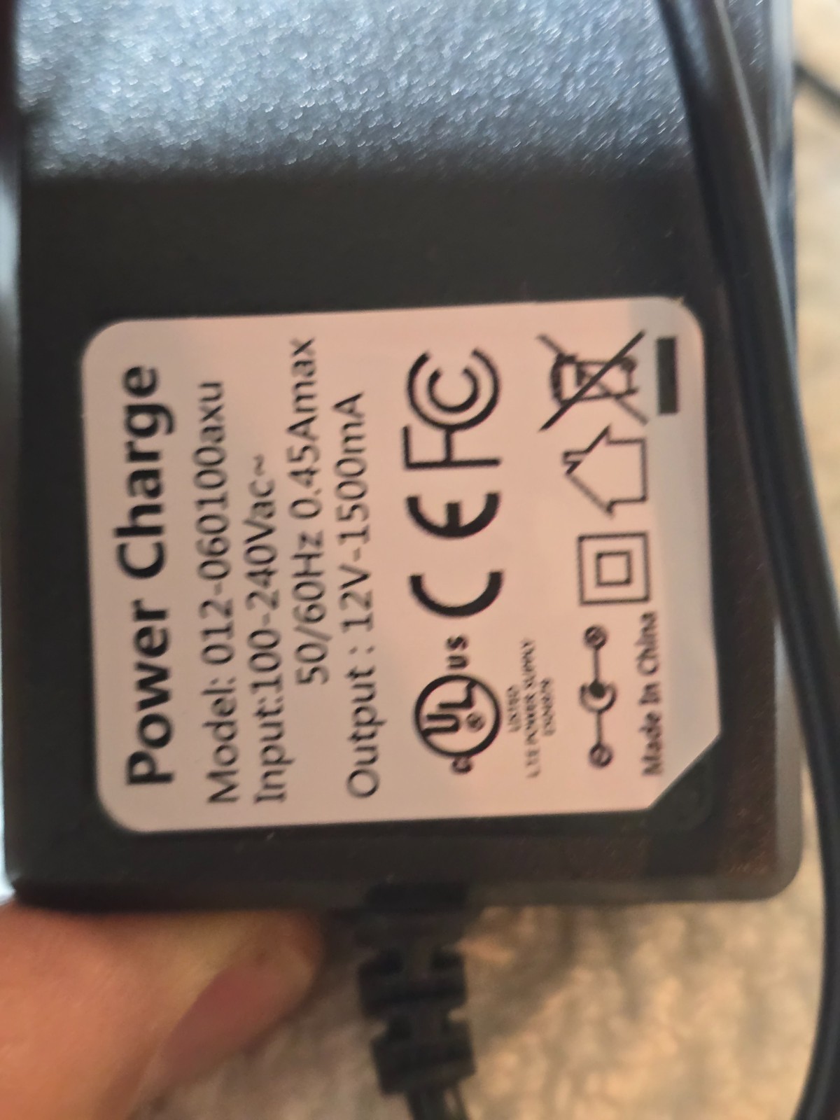 12V Multi-Function Charger Battery Power Kids Ride-On Toys Universal Adapter-F
