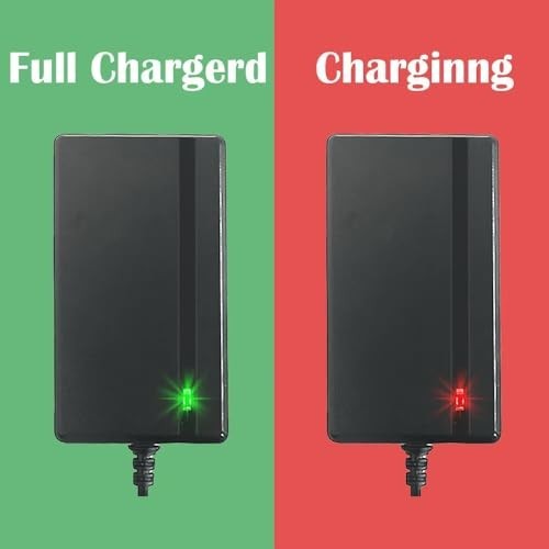 Universal 12V & 24V Charger for Kids Ride-On Cars, Power Wheels Adapter, LED Lig